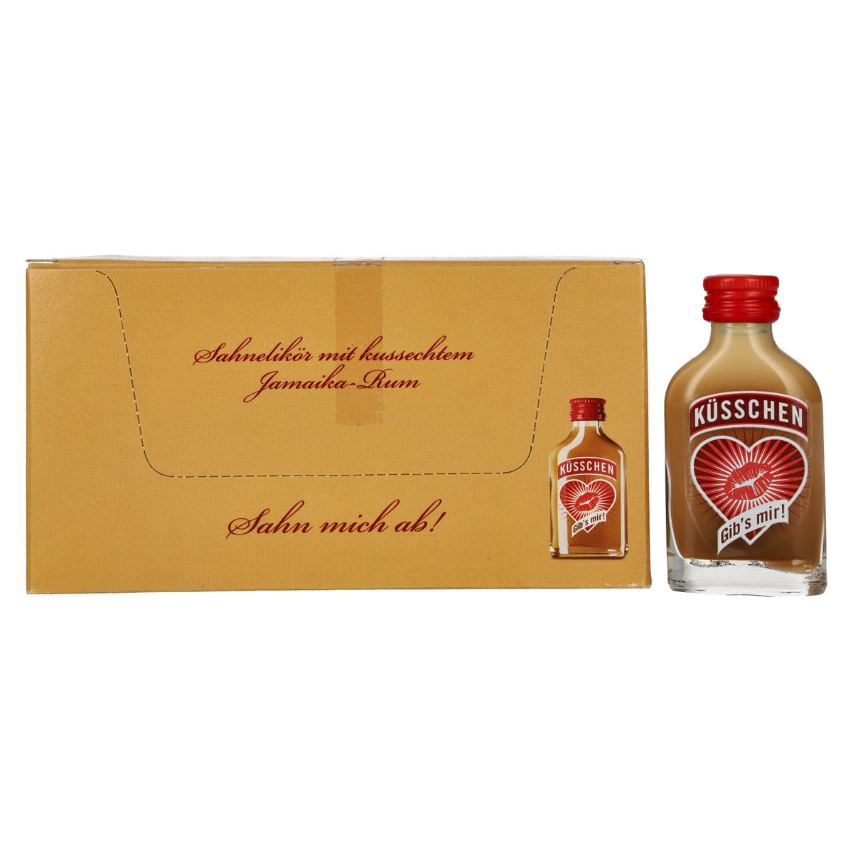 Küsschen cream liqueur 15% vol. 20x0,02l