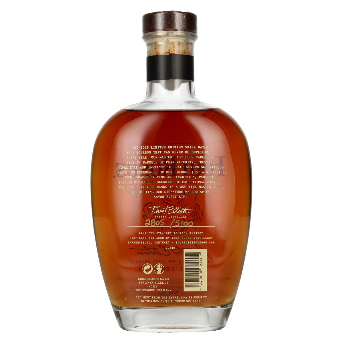 Four Roses Barrel Strength Small Batch Limited Edition Release 2025 54,5% Vol. 0,7l