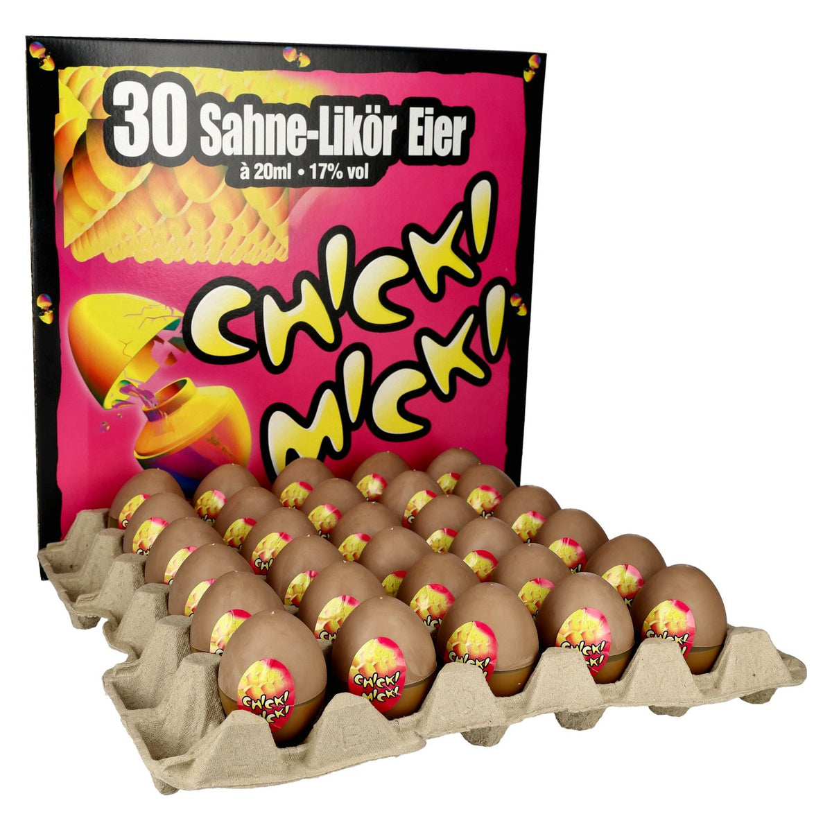 Chicki Micki cream liqueur eggs 17% vol. 30x0.02l PET