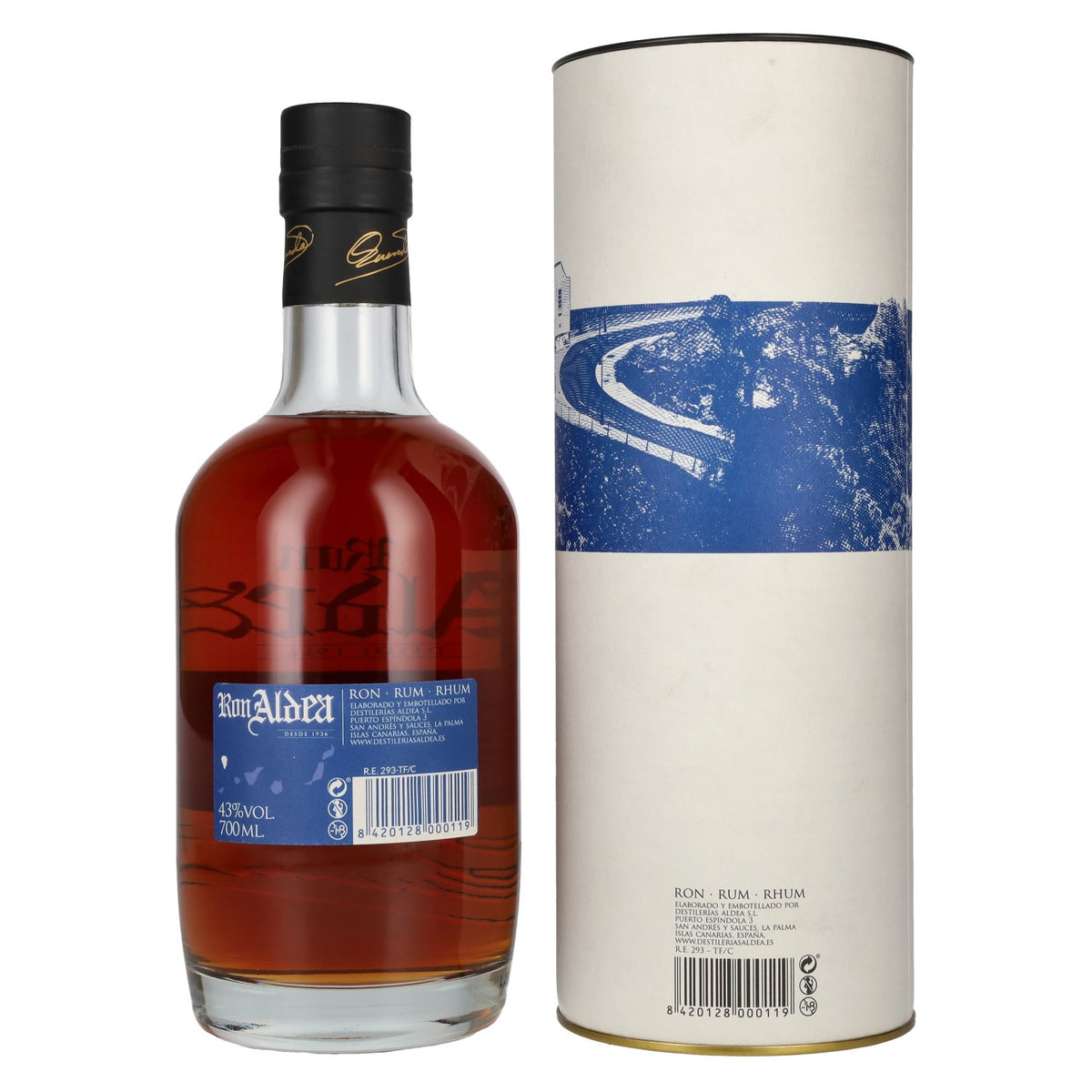 Ron Aldea TRADICIÓN Ron de Edición Limitada 43% Vol. 0,7l in Geschenkbox