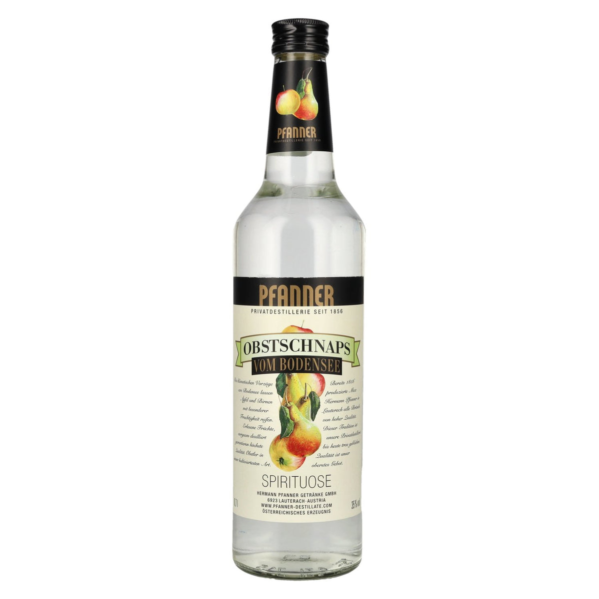Pfanner fruit schnapps from Lake Constance 35% vol. 0.7l