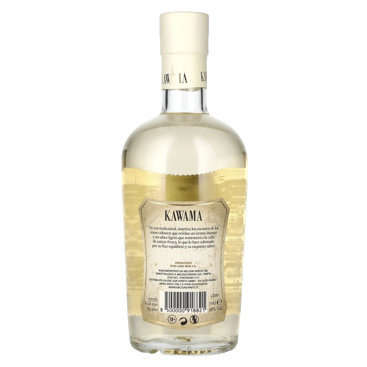 Ron Kawama Carta Blanca 38% Vol. 0,7l