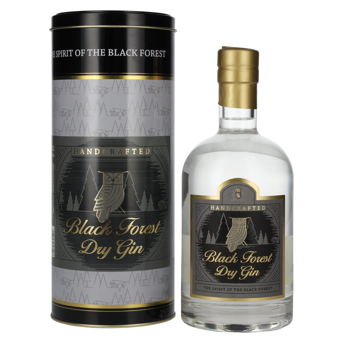 Black Forest Dry Gin 47% vol. 0,7l en Tinbox