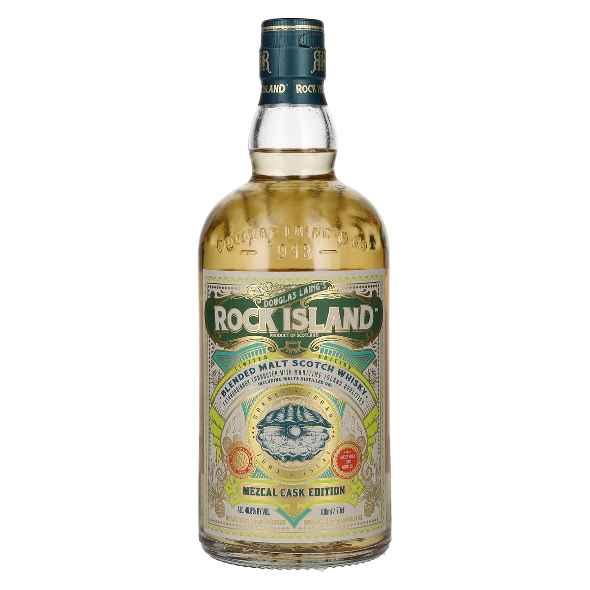 Douglas Laing ROCK ISLAND Mezcal Cask Edition 46,8% vol. 0,7l