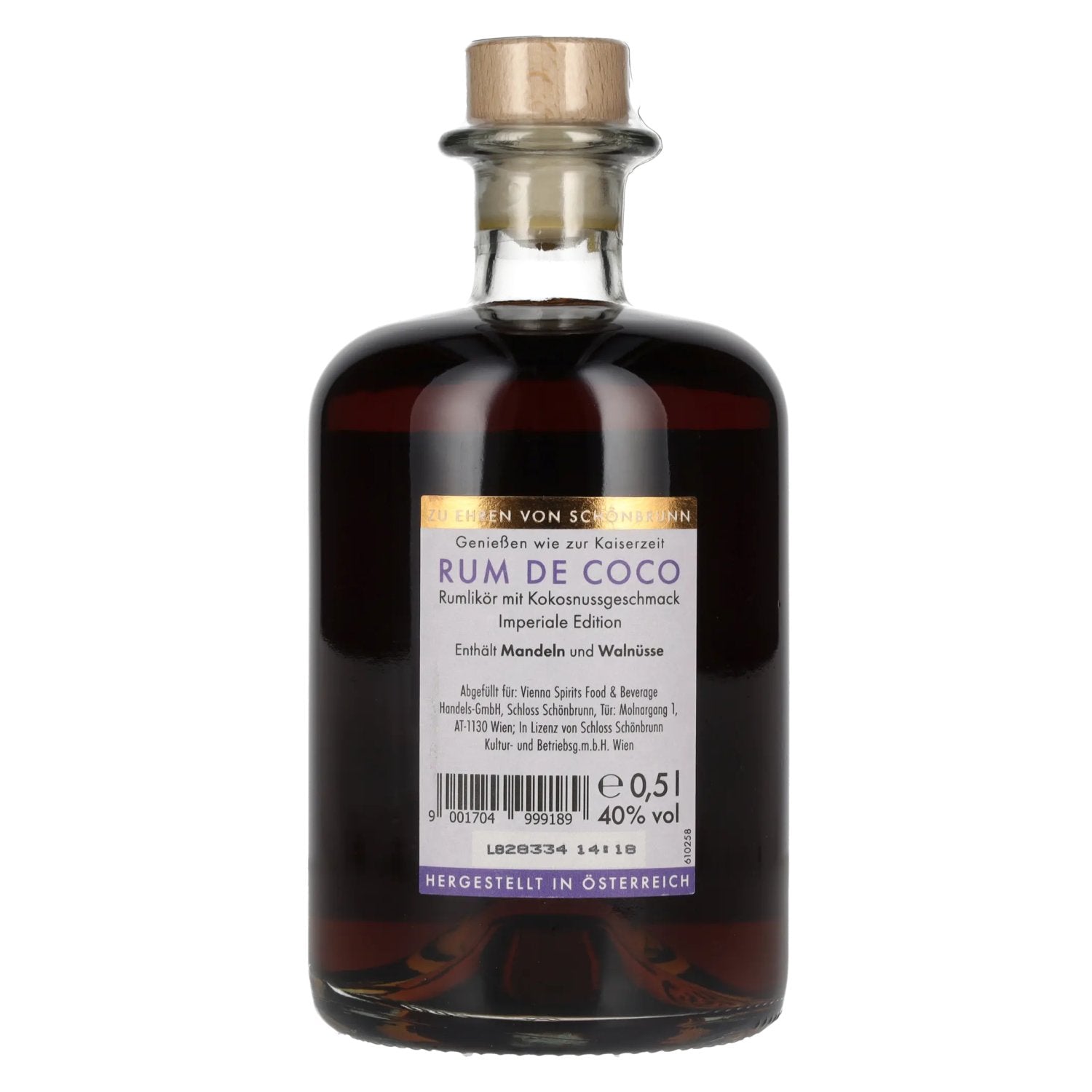 Schönbrunn Vienna Maria Theresia Rum de Coco 40% Vol. 0,5l