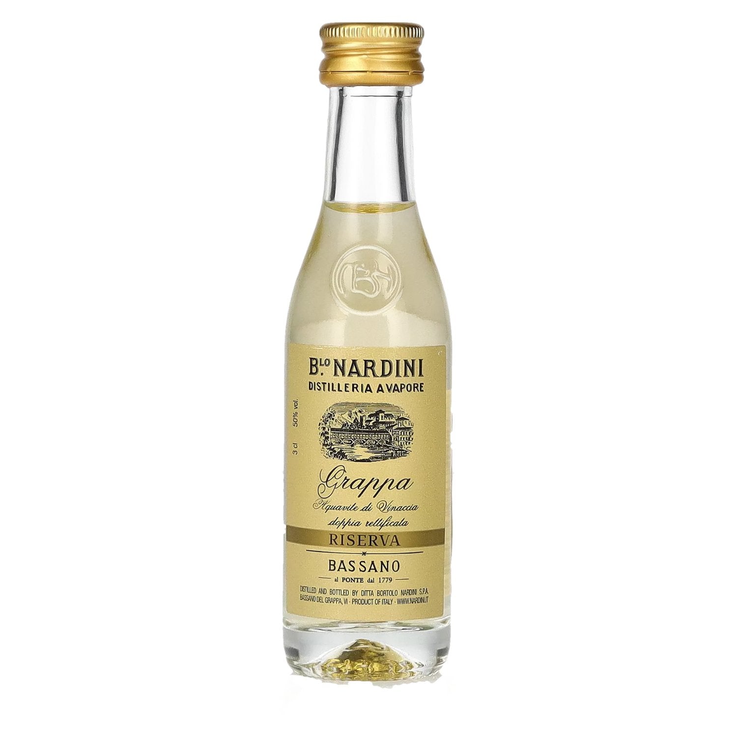 Nardini Grappa Riserva 50% vol. 0,03l