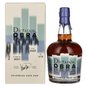 Dictador OBRA VINTAGE 15 Years Old AMERICAN OAK CASK Rum 2008 43% Vol. 0,7l en boîte cadeau