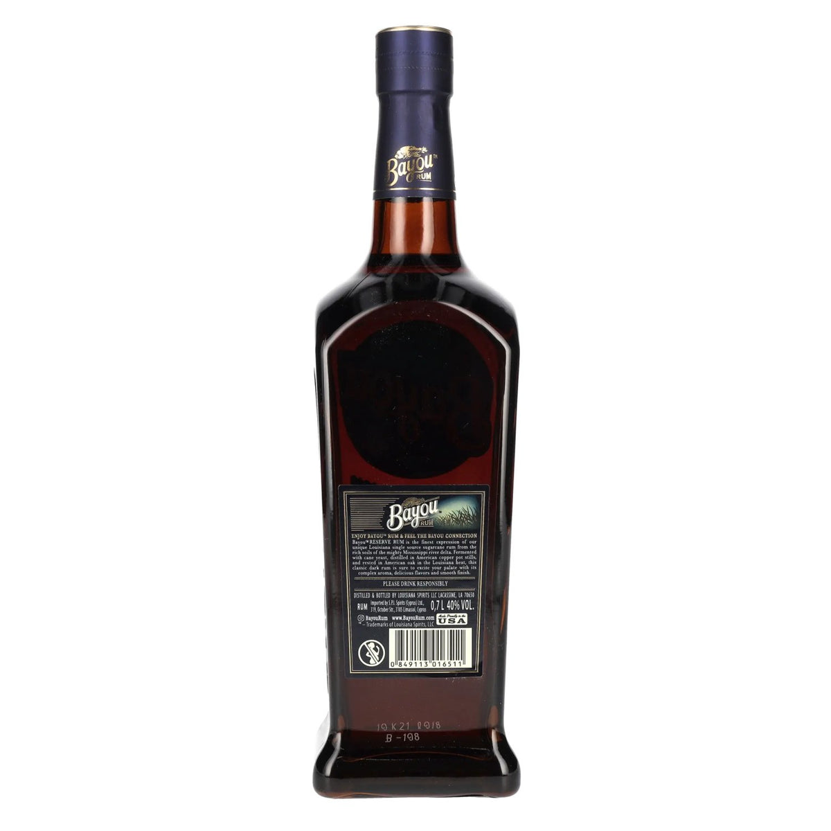 Bayou RESERVE Select Barrel Rum 40% Vol. 0,7l