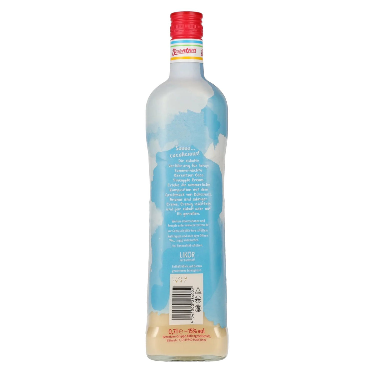 Berentzen Coco Pineapple Cream Likör 15% Vol. 0,7l