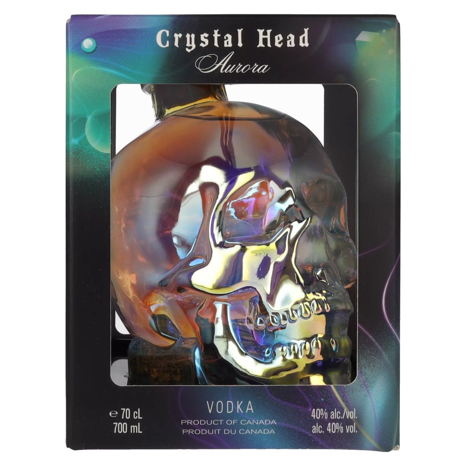 Crystal Head Vodka Aurora 40% vol. 0,7l en boîte cadeau