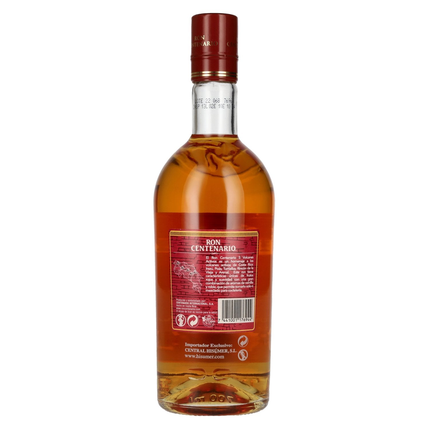 Ron Centenario 5 AÑEJO SELECTO Rum 40% Vol. 0,7l