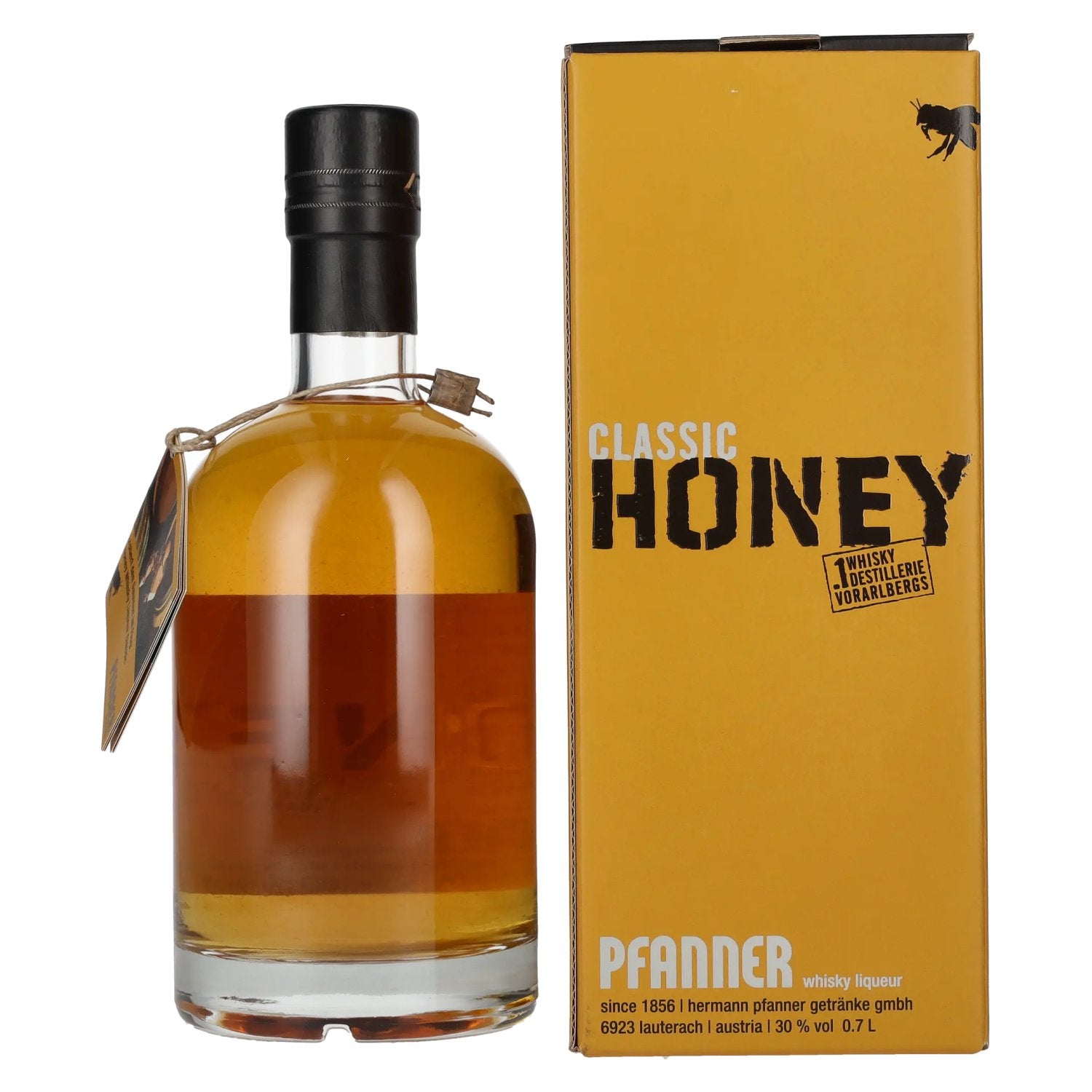 Pfanner Classic HONEY Whisky Liqueur 30% vol. 0,7l en boîte cadeau