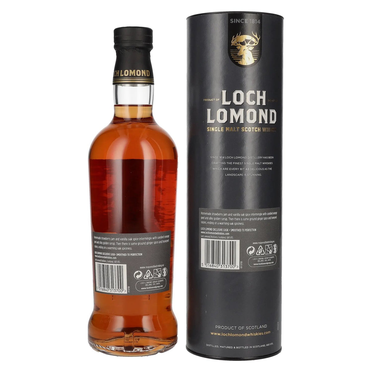 Loch Lomond 9 Years Old RIVESALTES Austria Exclusive Cask 2013 56,2% Vol. 0,7l en boîte cadeau