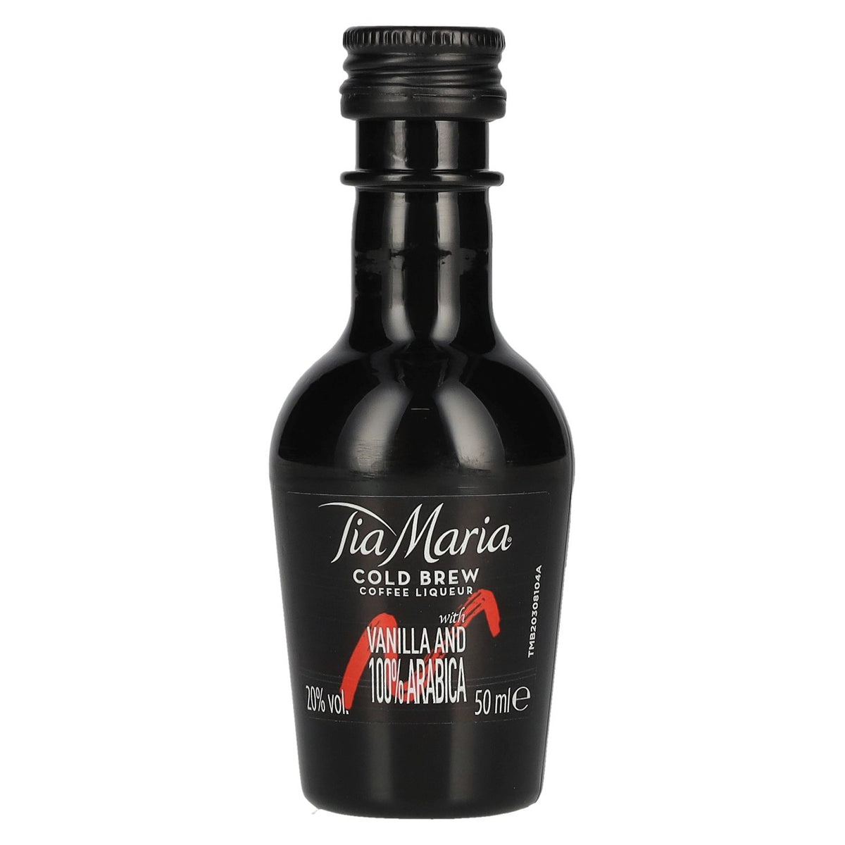 Liqueur de café Tia Maria Cold Brew à la vanille et 100 % arabica, 20 % vol., 0,05 l, bouteille en PET
