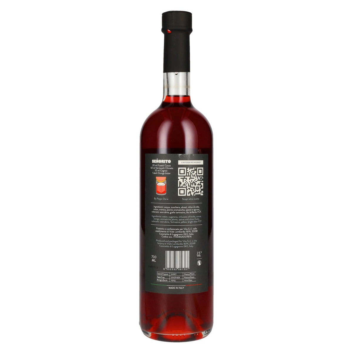 Fusetti Cacao 25% ABV 0.7 l