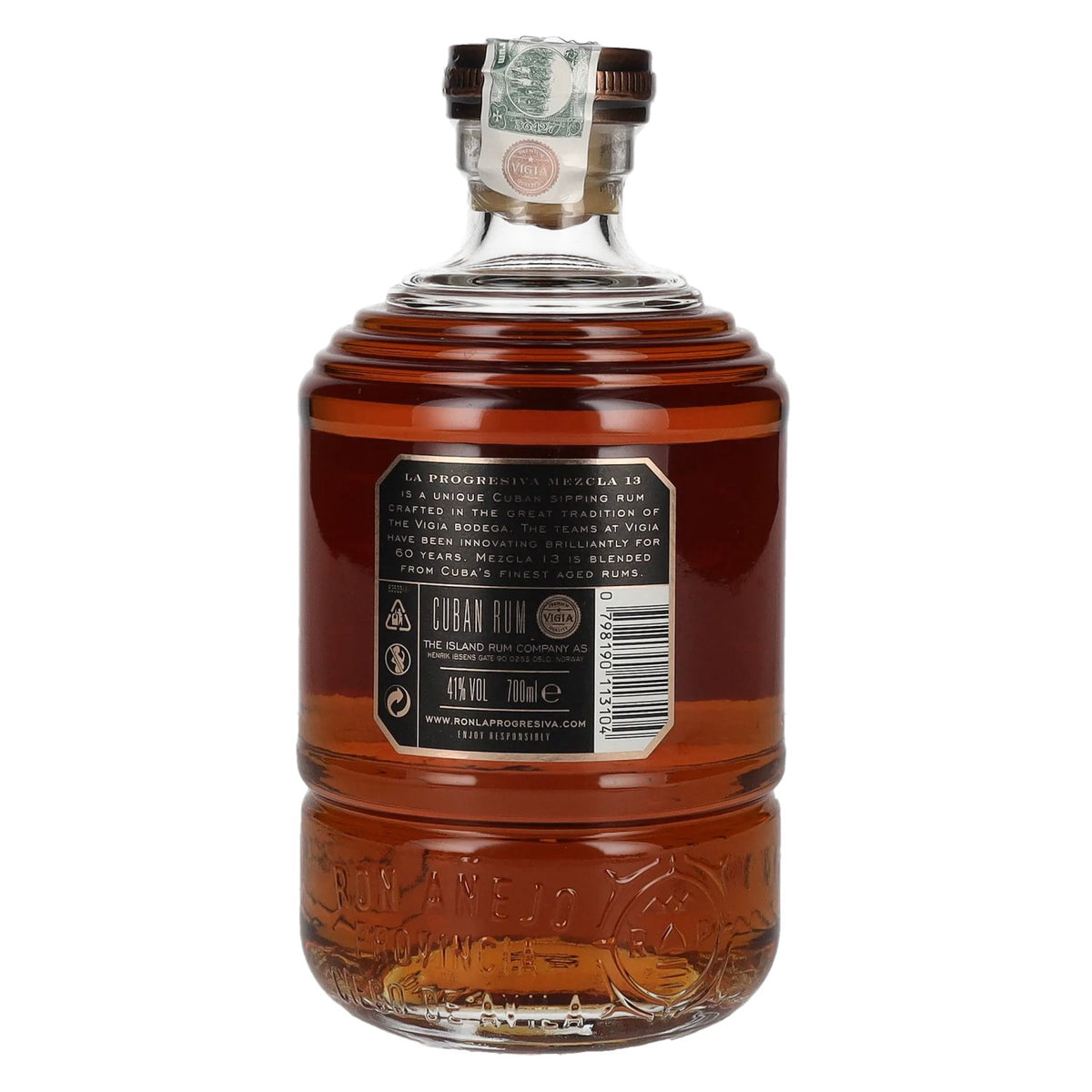 Ron La Progresiva De Vigia Mezcla 13 Rum 41% Vol. 0,7l