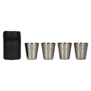 Jack Daniel's Shot Cups in leatherette bag