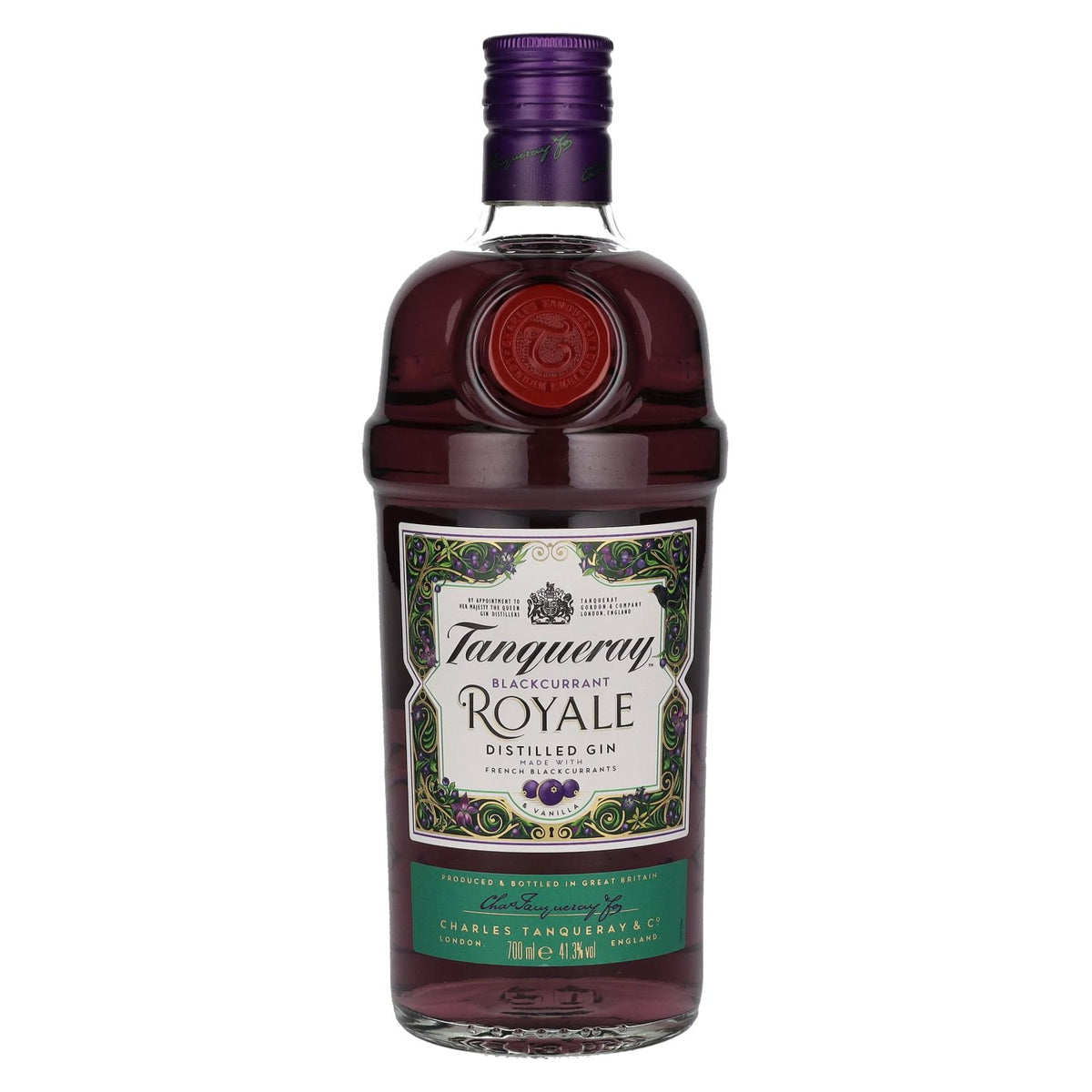 Tanqueray Blackcurrant ROYALE Distilled Gin 41,3% vol. 0,7l