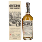 Whisky irlandais assemblé Proclamation, 40,7 % vol., 0,7 l, dans un coffret cadeau avec un verre