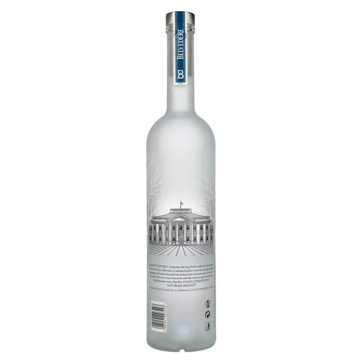 Belvedere Vodka 40% ABV 1.75l + LED light sticker