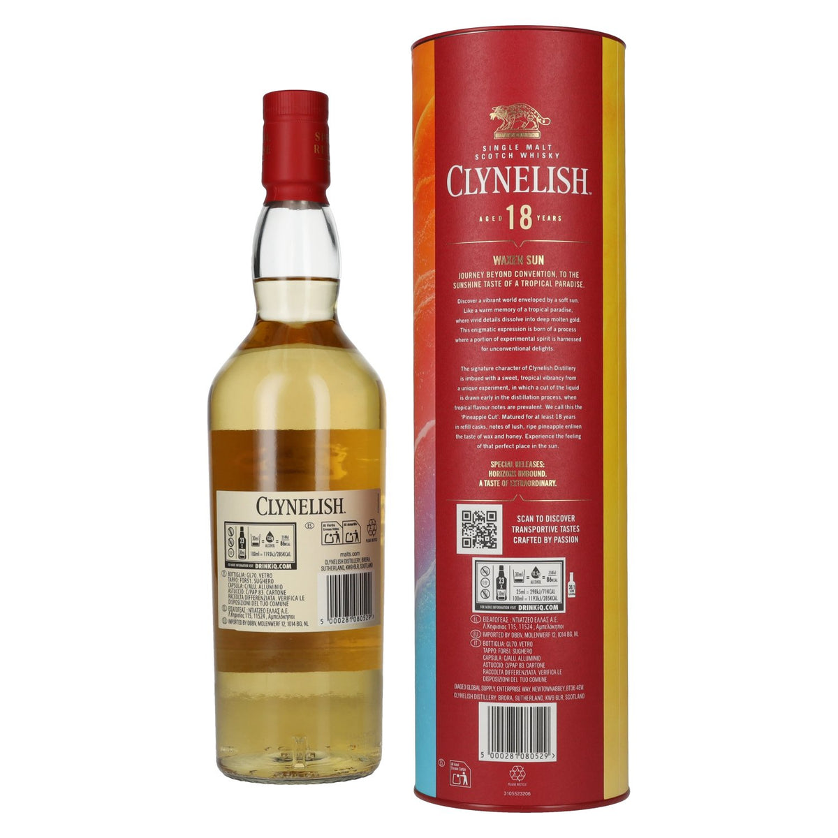 Clynelish 18 Years Old WAXEN SUN Single Malt Special Release 2025 51,6% Vol. 0,7l in gift box