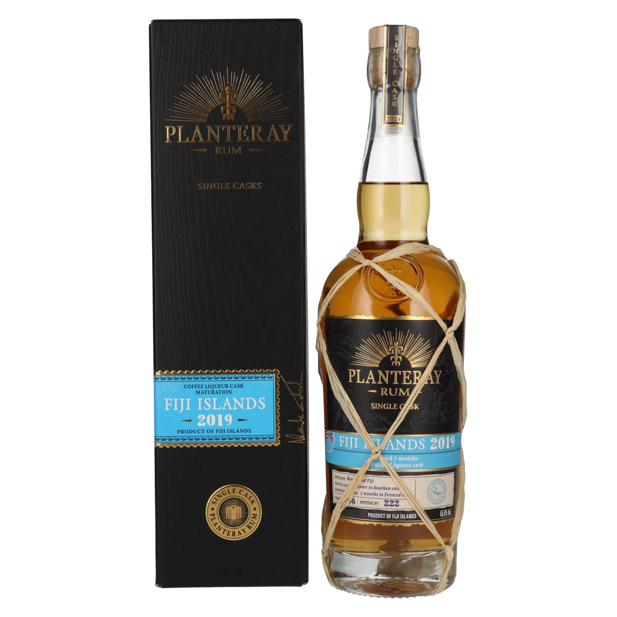 Planteray Rum FIJI 2019 Coffe Liqueur Cask Finish 45,4% Vol. 0,7l in gift box