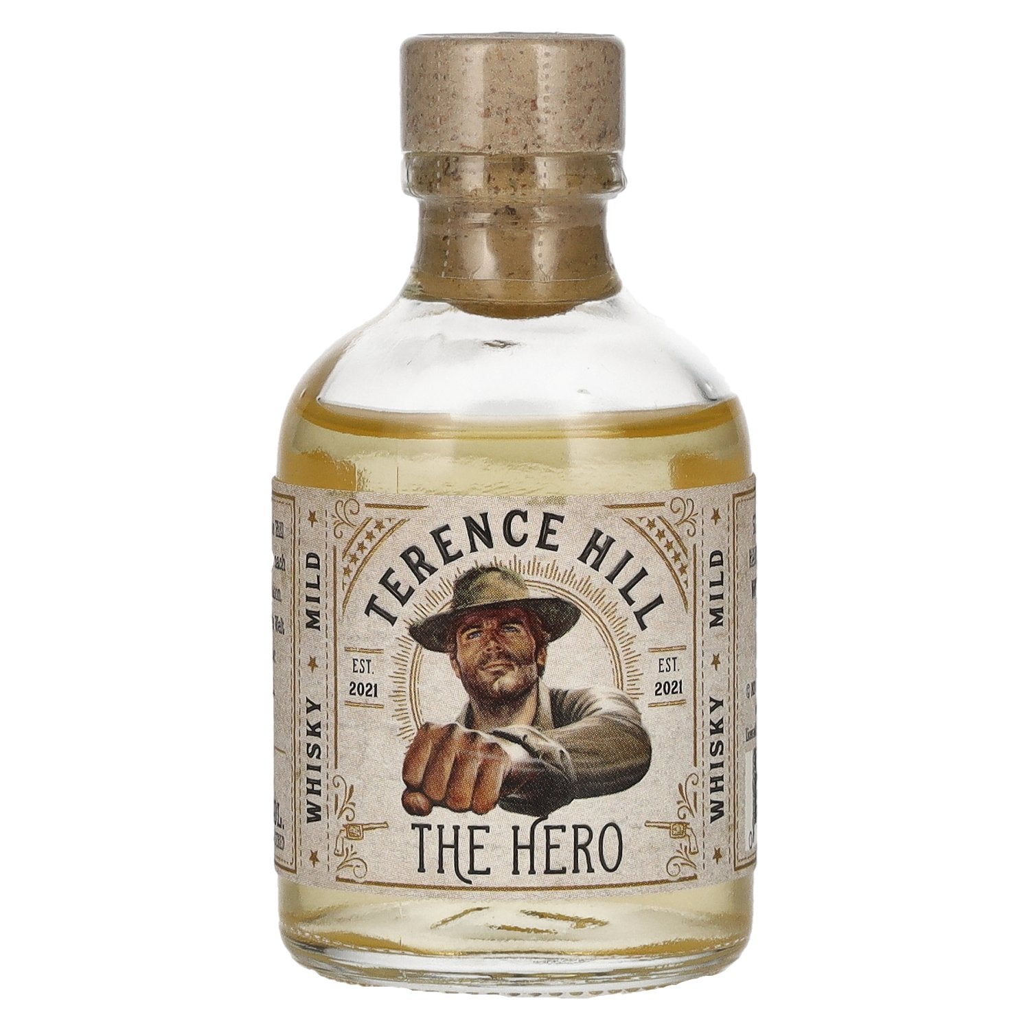 Terence Hill THE HERO Whisky Doux 46% Vol. 0,05l