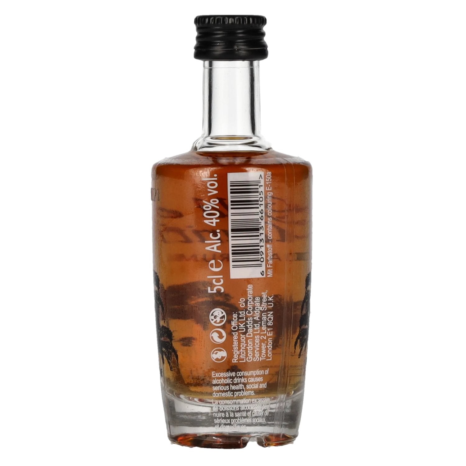 Gold of Mauritius The Classic Dark Rum 40% Vol. 0,05l