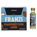 Franzi Likör Franzbrötchen 15 % vol. 16 x 0,02 l