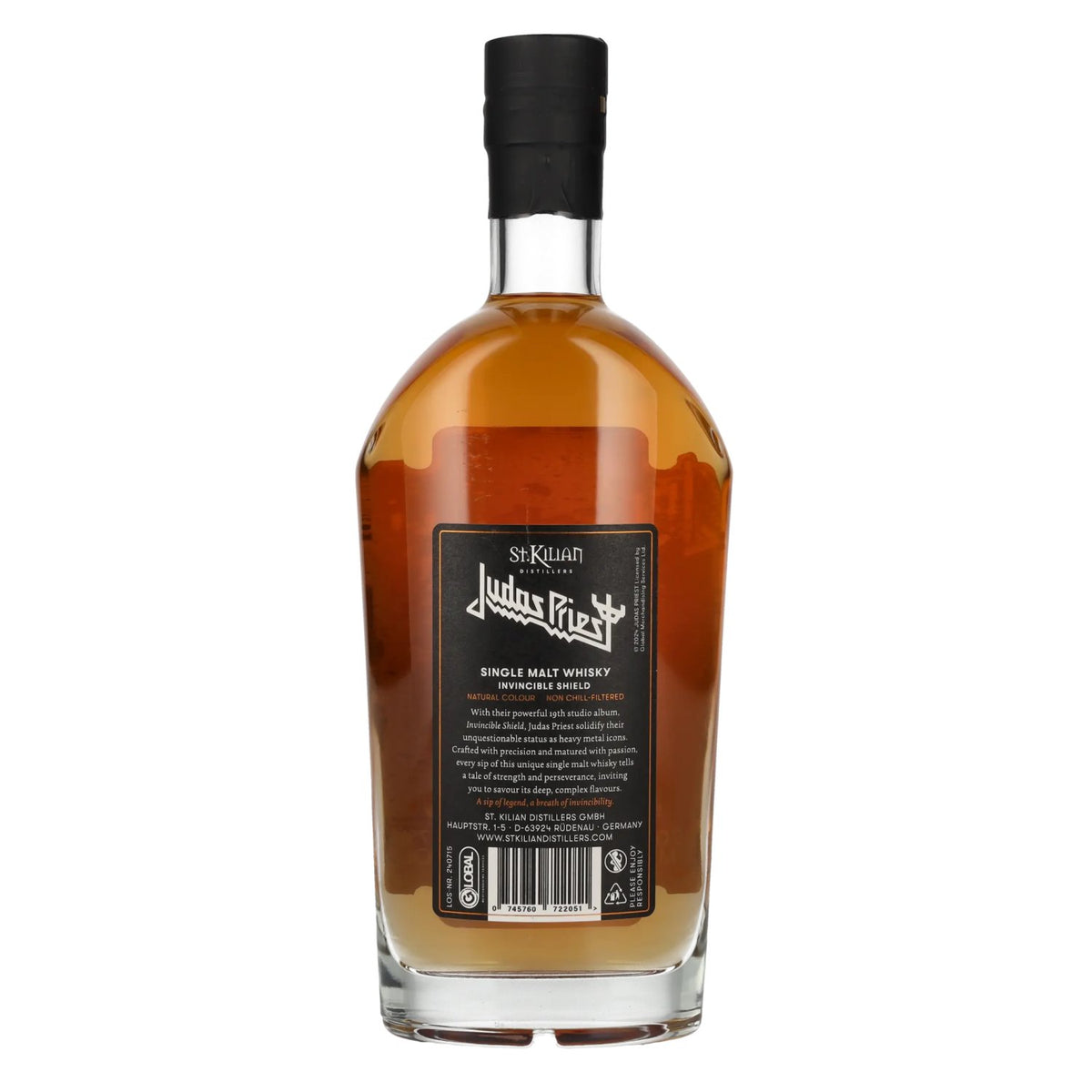Judas Priest INVINCIBLE SHIELD Single Malt Whisky 47% Vol. 0,7l
