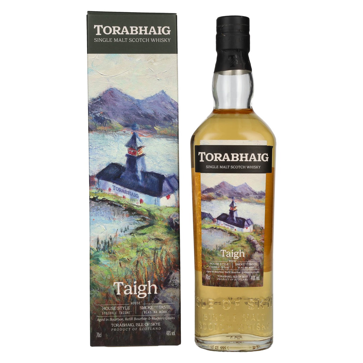 Torabhaig TAIGH House Style Stoidhle Taighe Single Malt 46% Vol. 0,7l in gift box