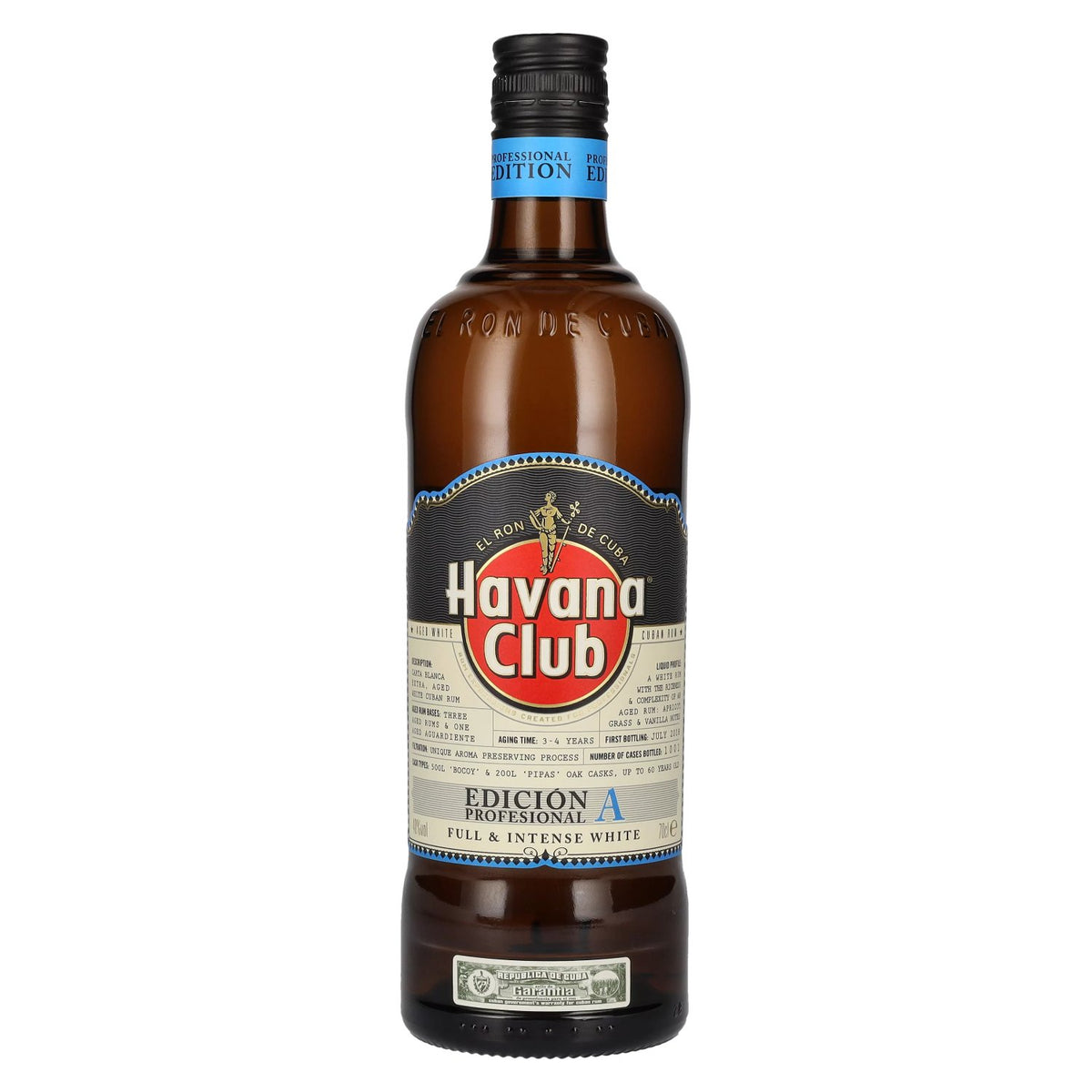 Havana Club EDICIÓN PROFESIONAL A 40% vol. 0,7l