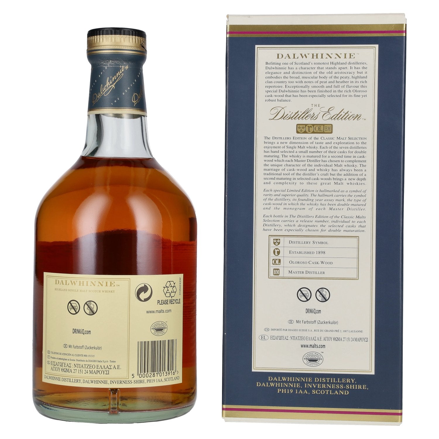 Dalwhinnie The Distillers Edition Double Matured 2000 43% Vol. 0,7l in Geschenkbox
