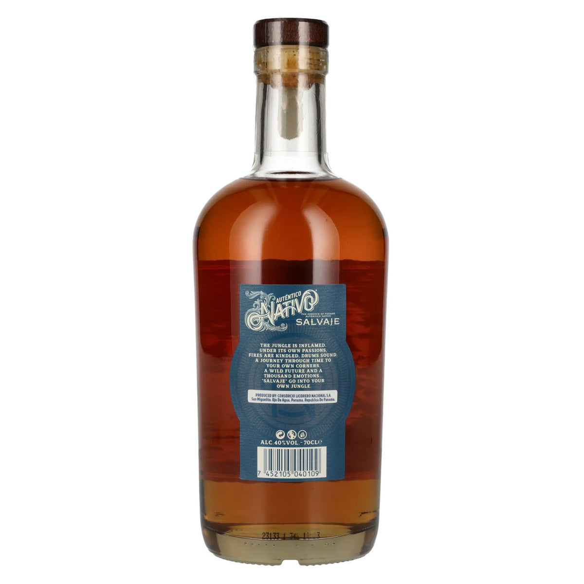 Auténtico Nativo Salvaje Special Reserve Rum 40% Vol. 0,7l