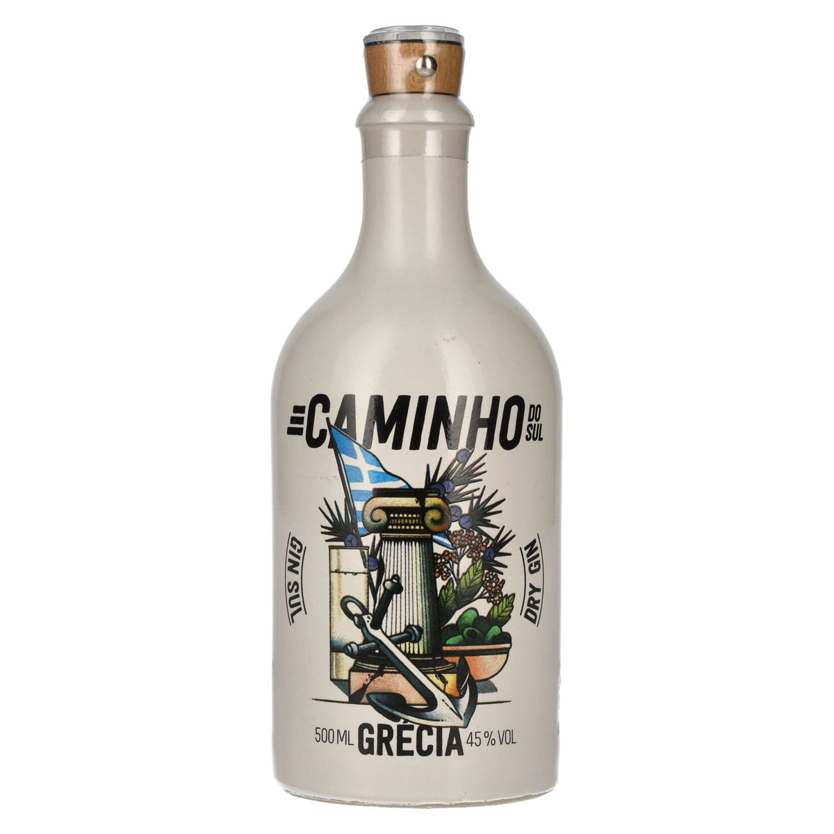 Gin Sul Caminho Do Sul Grécia Dry Gin Limited Edition 2021 45% vol. 0,5l