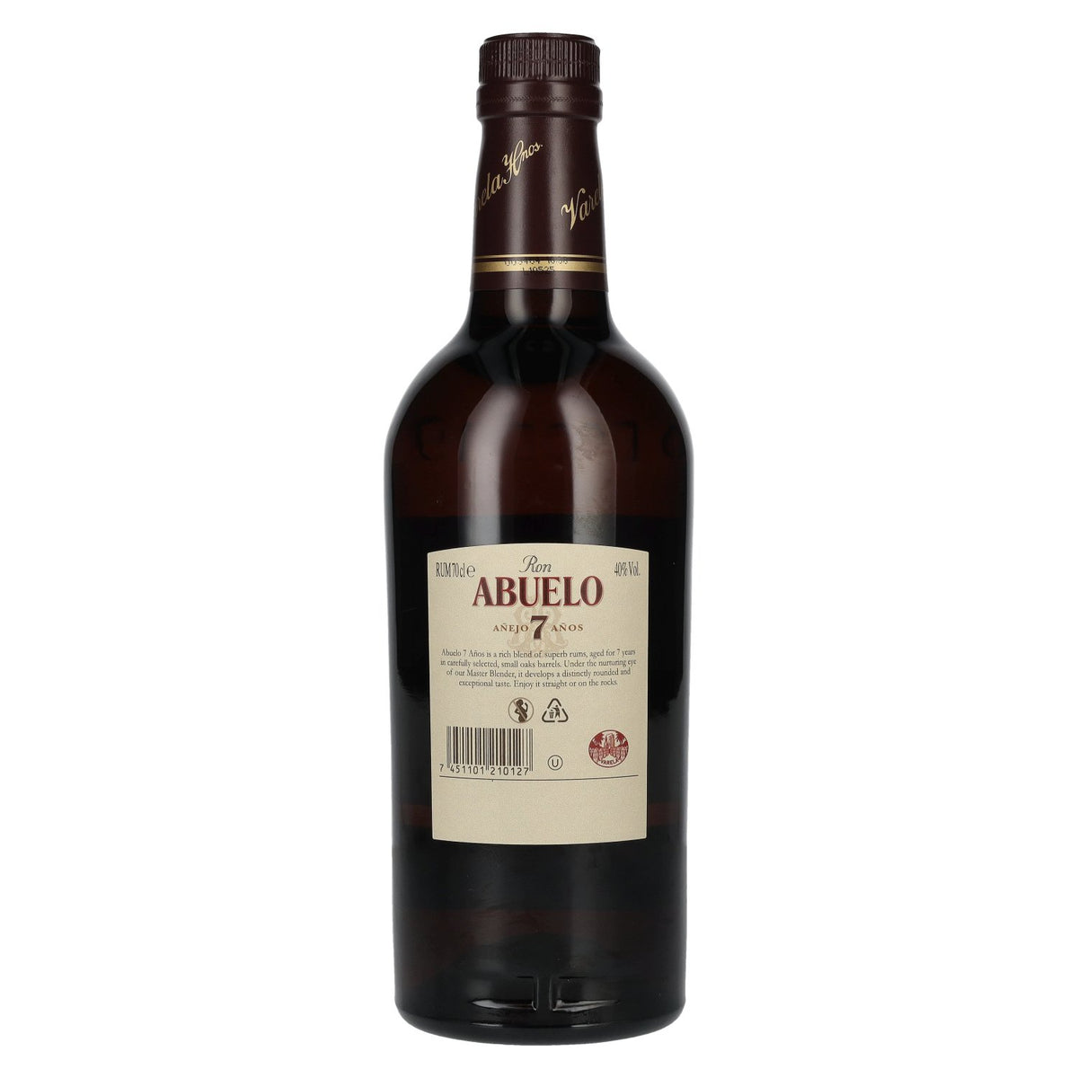 Ron Abuelo Añejo 7 Años 40% Vol. 0,7l