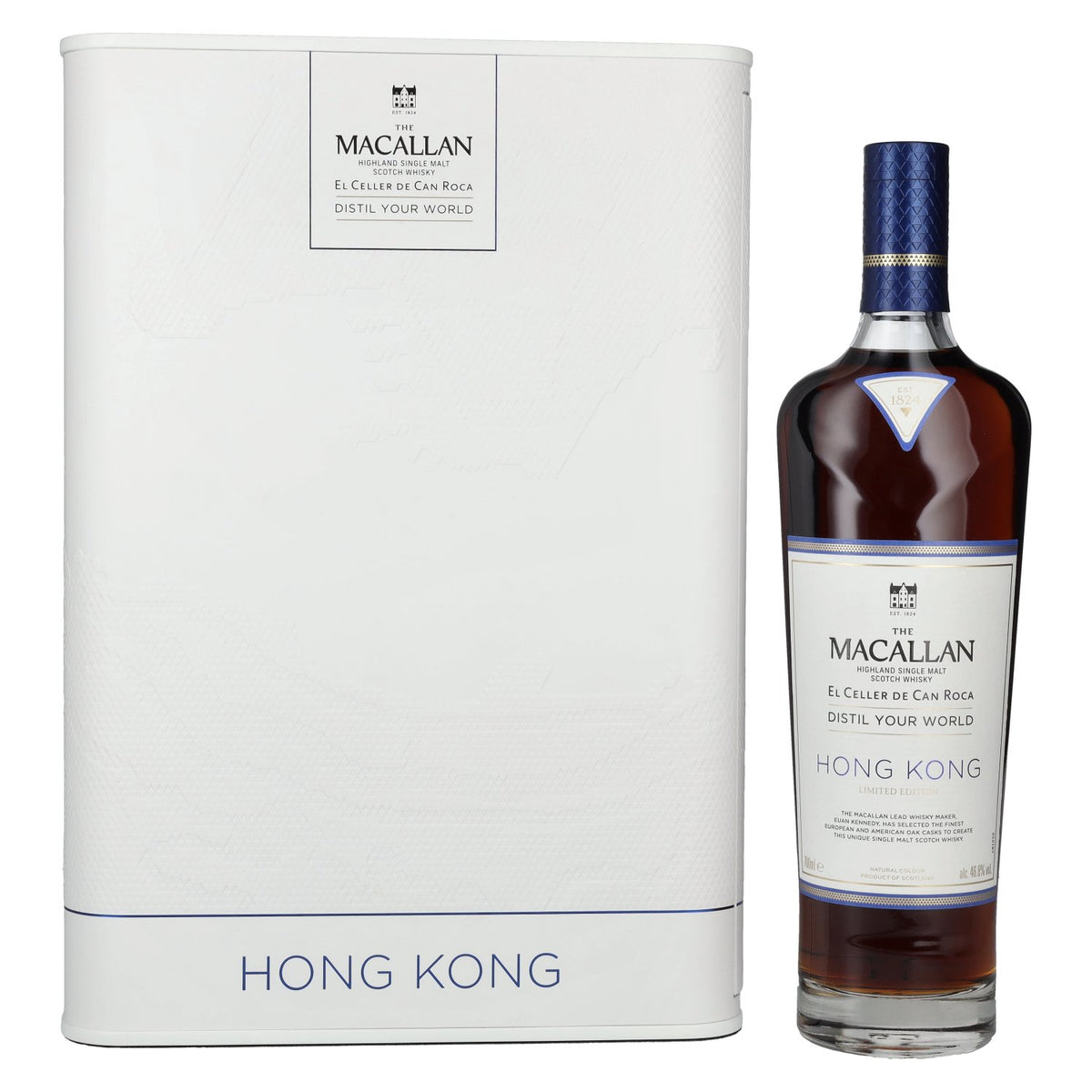 The Macallan Distil Your World HONG KONG Limited Edition 46,8% Vol. 0,7l in Geschenkbox
