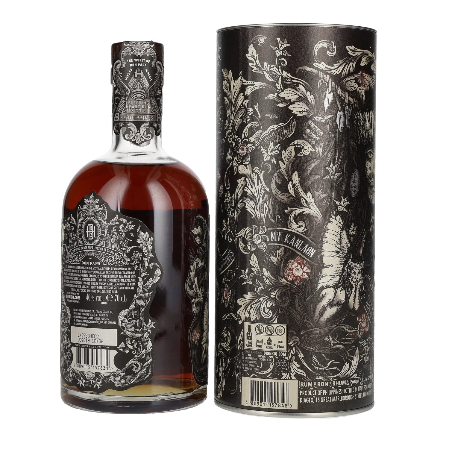 Don Papa GAYUMA Rum 40% Vol. 0,7l in Geschenkbox