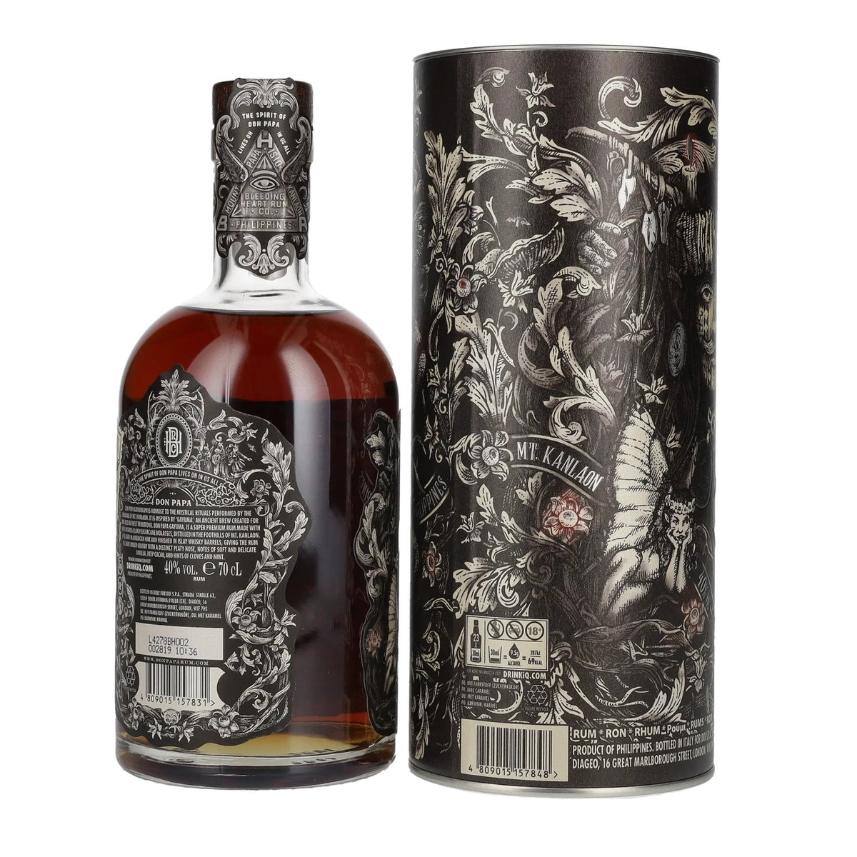 Don Papa GAYUMA Rum 40% Vol. 0,7l in gift box
