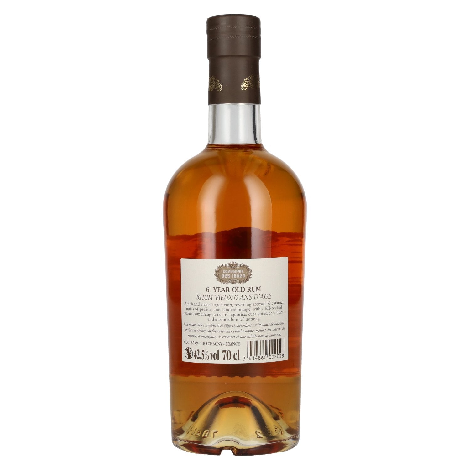 Compagnie des Indes PACIFICO Panama &amp; Thailand 6 Year Old Rum 42,5% Vol. 0,7l