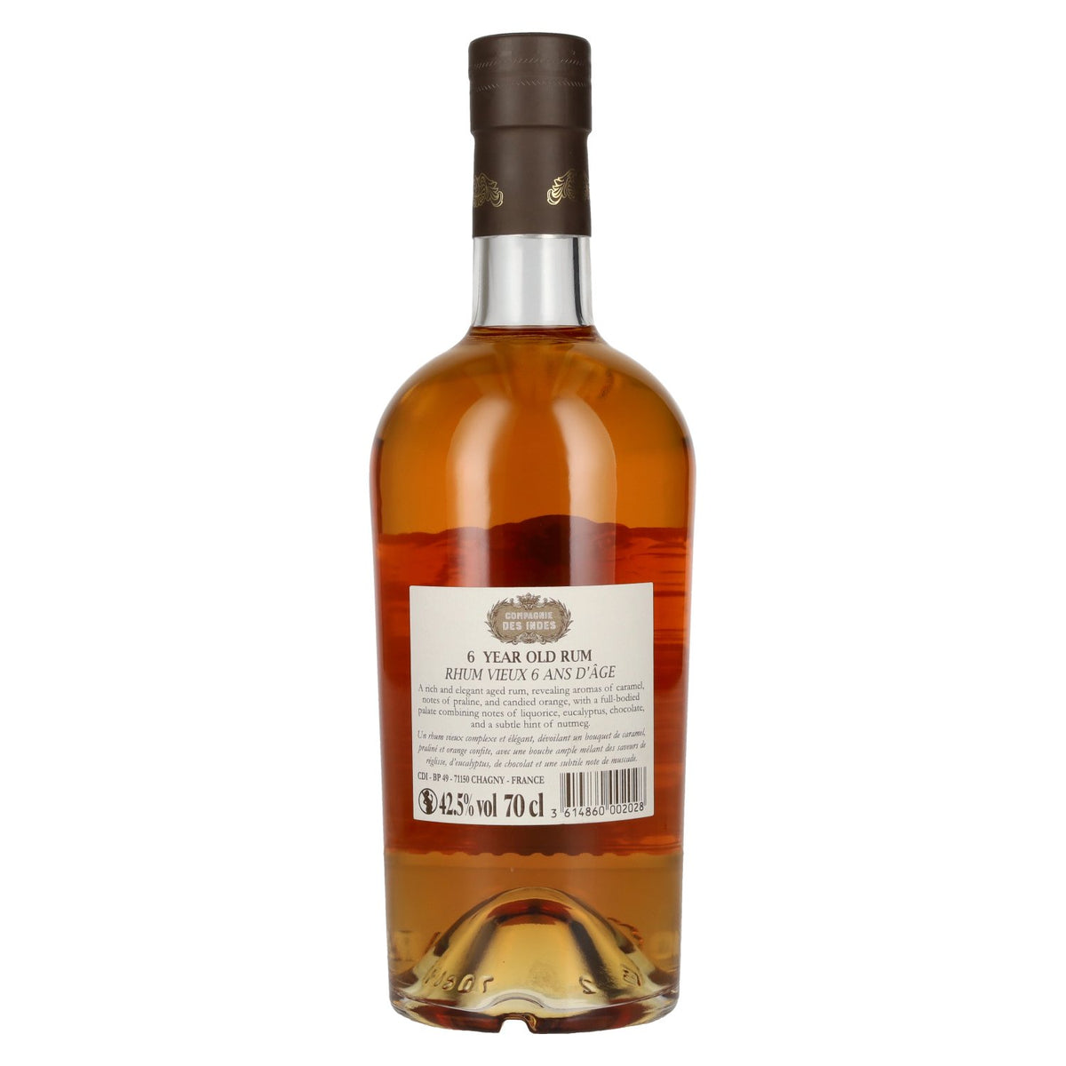 Compagnie des Indes PACIFICO Panama &amp; Thailand 6 Year Old Rum 42,5% Vol. 0,7l