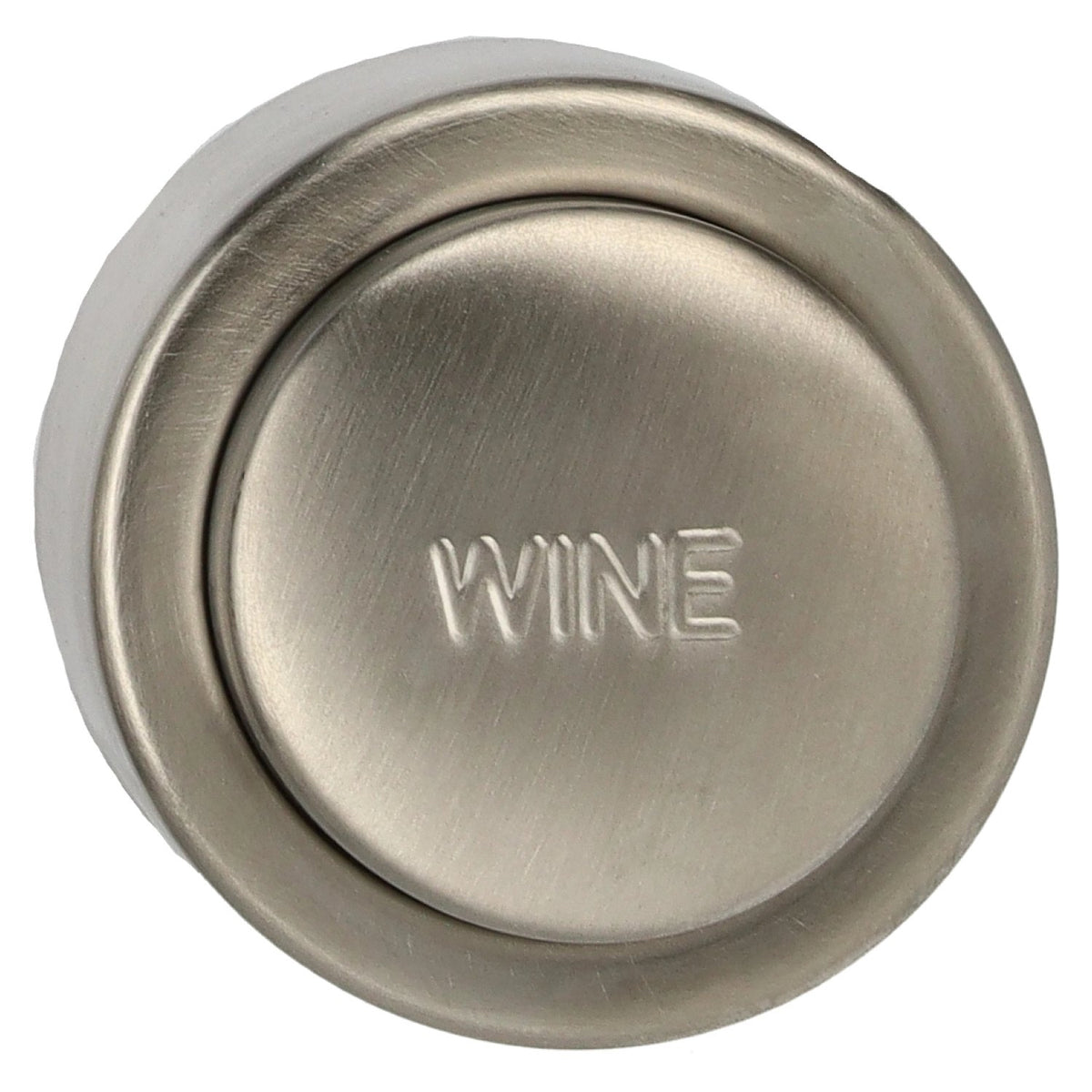 Stainless steel wine bottle stopper