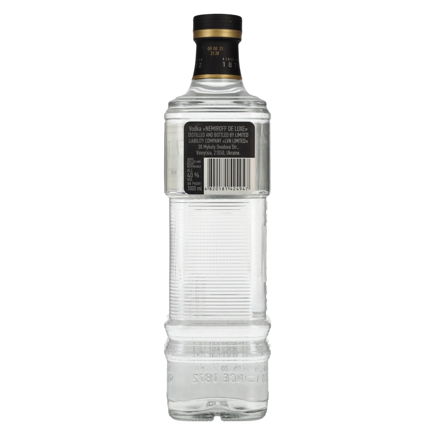 Nemiroff De Luxe Premium Vodka 40% Vol. 1l