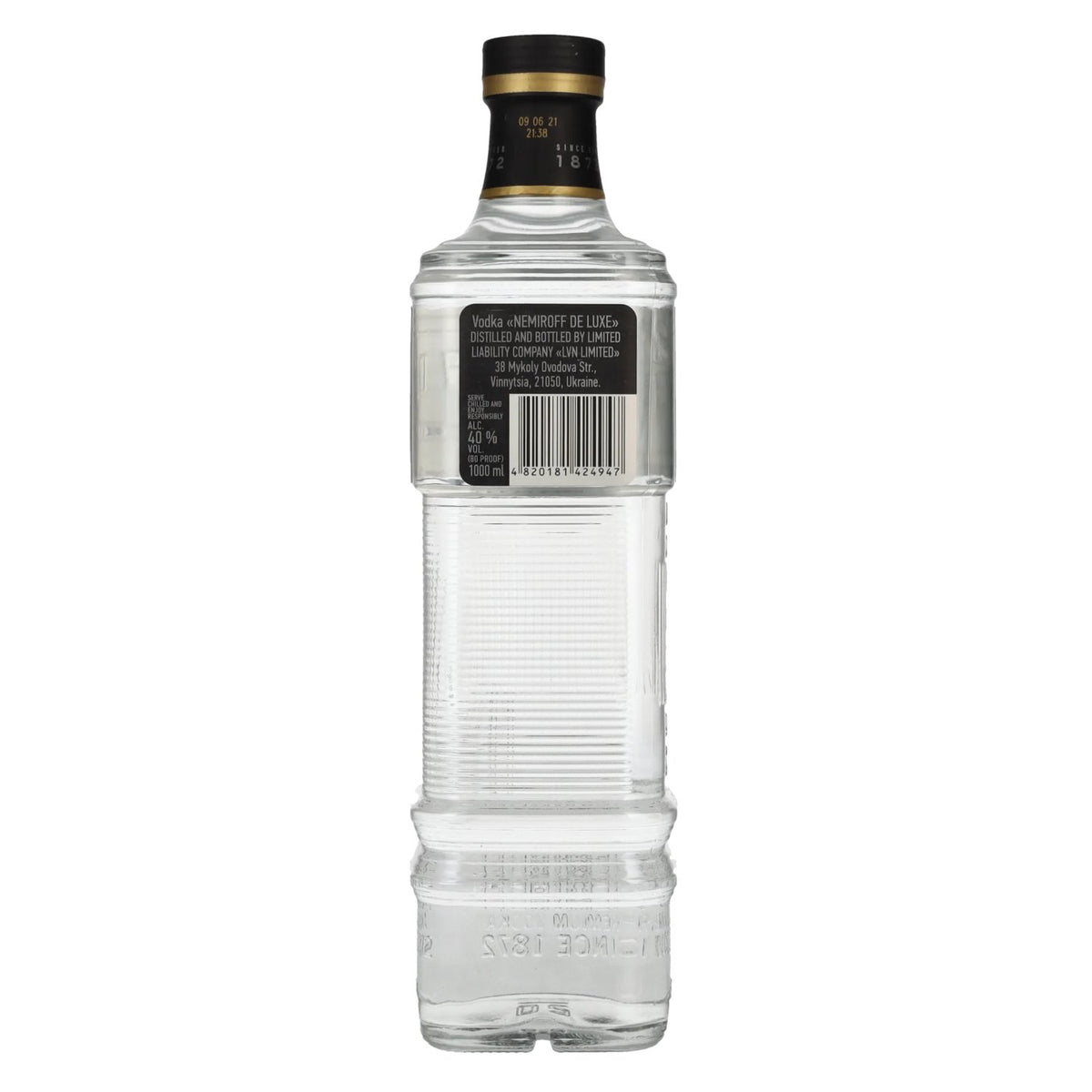 Nemiroff De Luxe Premium Vodka 40% Vol. 1l