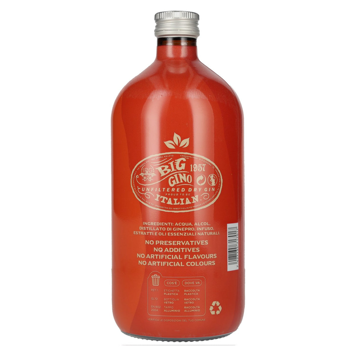 Big Gino Gin ORANGE PASSION 38% vol. 1 litre