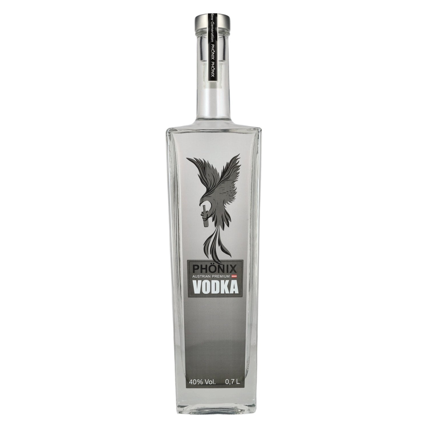 Phönix Austrian Premium Vodka 40% Vol. 0,7l mit LED-Lichtsticker