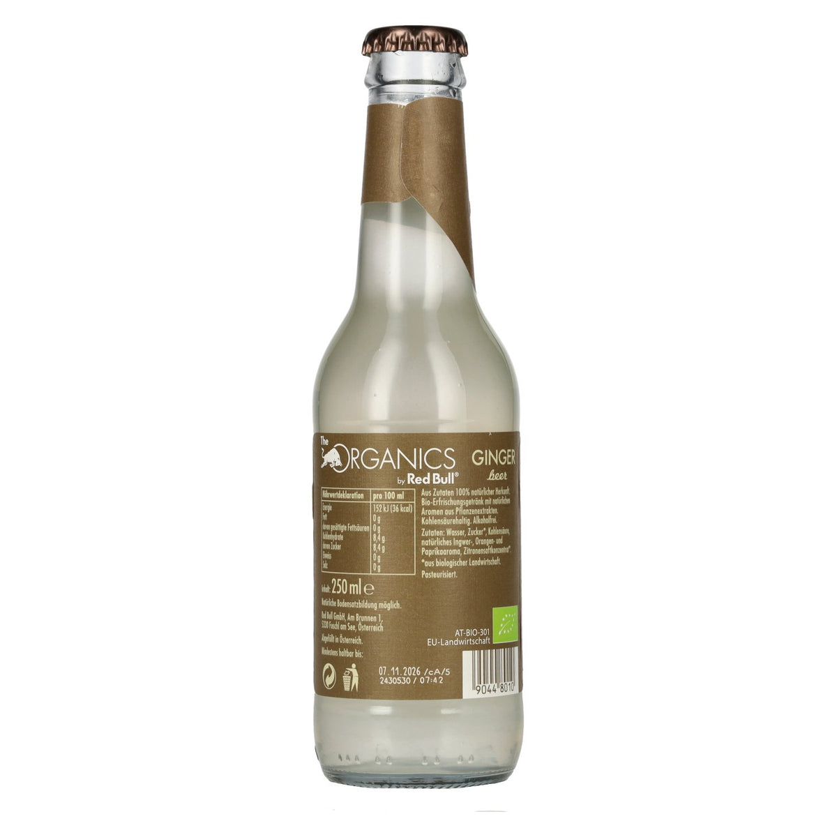 Red Bull Organics by Red Bull GINGER Beer 0,25l