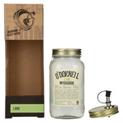 O'Donnell Moonshine LIME liqueur 20% vol. 0.7l in gift box with pourer