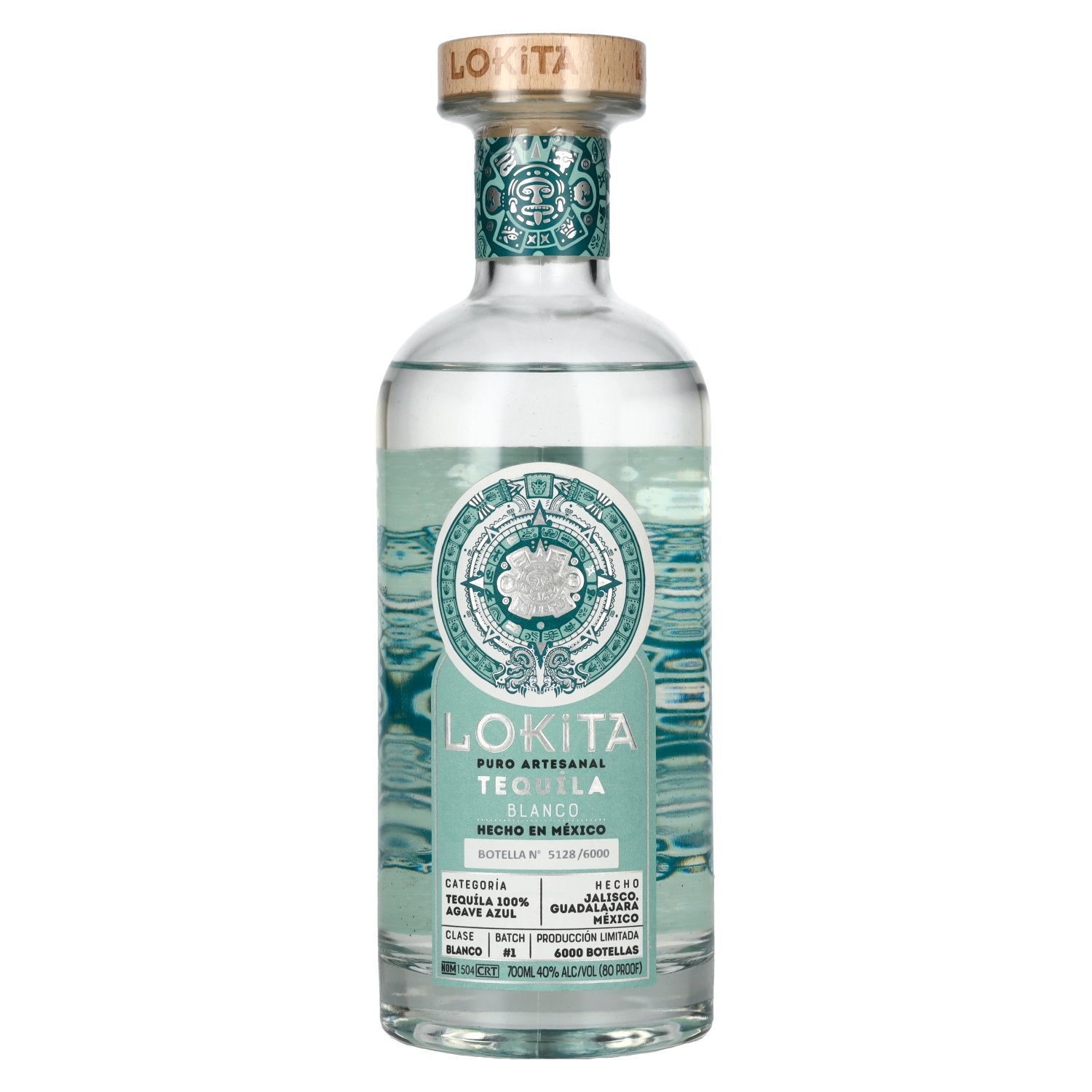 Lokita Tequila Blanco Puro Artesanal 40% Vol. 0,7l