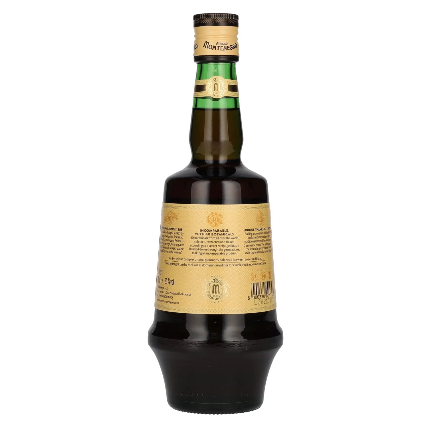 Montenegro Amaro Italiano Bitter 23% Vol. 0,7l